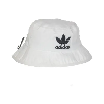 Bucket hat (White) from Adidas Originals Cotton, Polyester