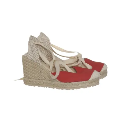 Keilschuhe (Rot, Beige) von Mascaró