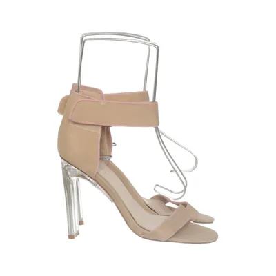 High heel sandals (Beige, Pink) from Bebo