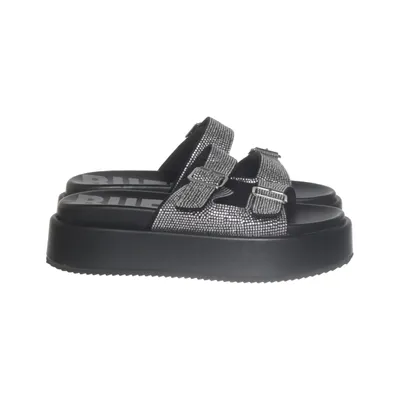 Slip-ins (Zwart, Zilver) van Buffalo Polyester