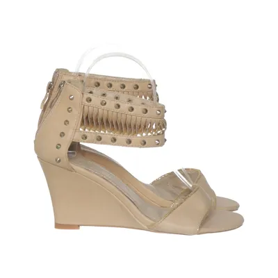 Chaussure compensées (Beige) de La Bottine Souriante