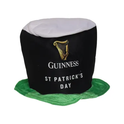 Party hat (Black, Green) from Guinness Polyester