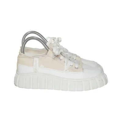 Canvas sko (Beige, Hvid) fra Amour