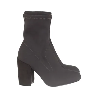 Heeled boots (Brown) from Raxmax Leather