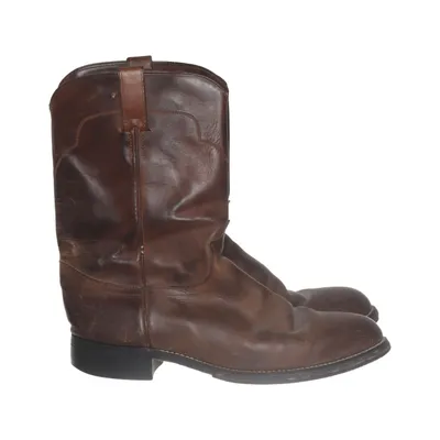 Bottes de cow-boy (Marron) de Justin Cuir