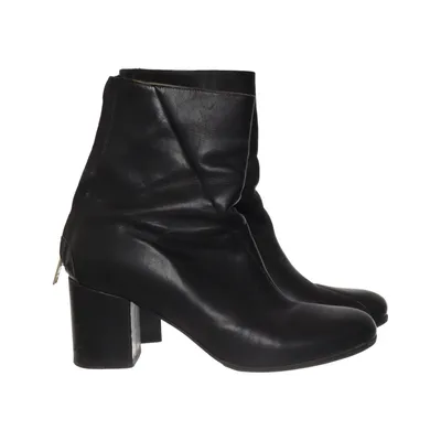 Heeled boots (Black) from Acne Studios Leather