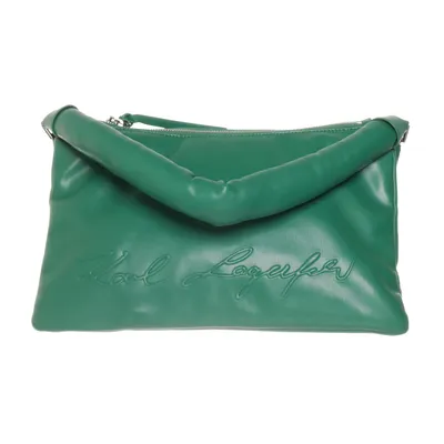 Handbag (Green) from Karl Lagerfeld Polyurethane
