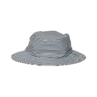 Bucket hat (Blauw, Wit) van H&M Elastaan, Polyester