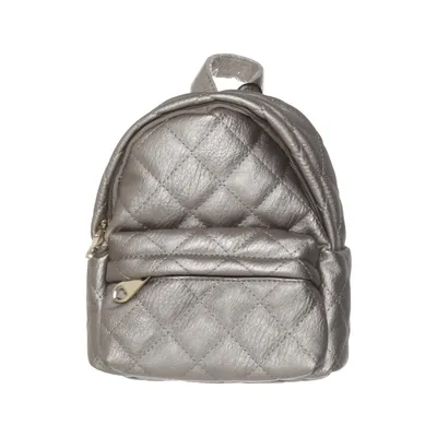 Backpack (Silver) from Mymo Polyester, Polyurethane