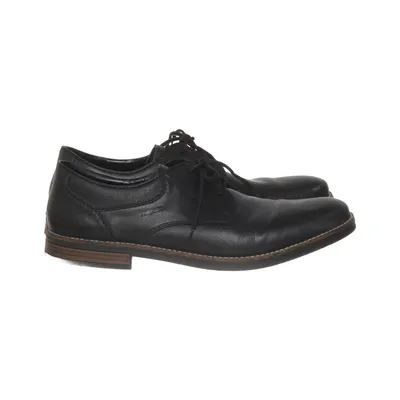 Derby shoes (Black) from Rieker Leather