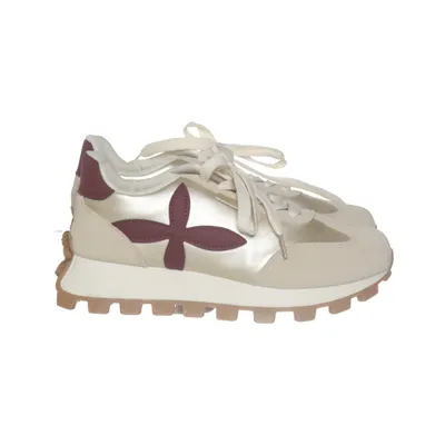 Sneakers (Goud, Beige) Imitatieleer
