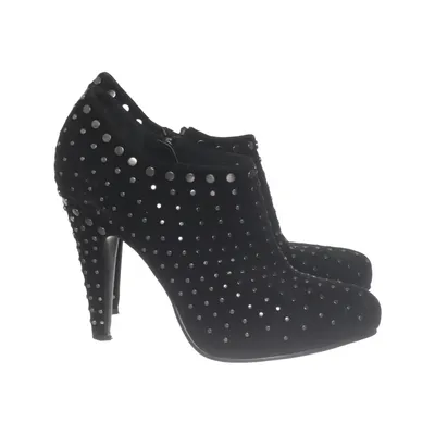 Heeled boots (Black) from Chicas