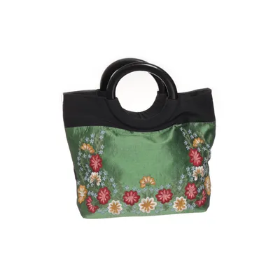 Handväska (Grön, Svart, Flerfärgad)