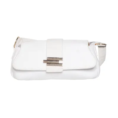 Handbag (White) from ASOS Design Cotton, Polyester