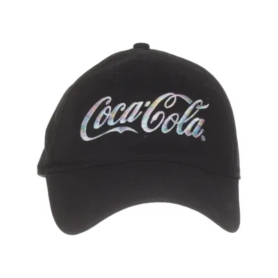 Honkbalpet (Zwart, Meerkleurig) van Coca Cola Organisch katoen