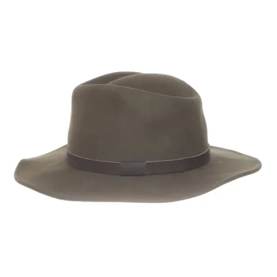 Vilten hoed (Groen) van Barbour Leer, Wol