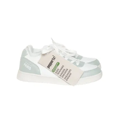 Sneakers (White, Green) from Pepperts