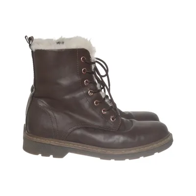 Laced boots (Brown) from Catwalk Leather
