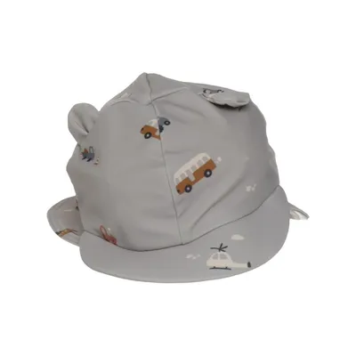 UV cap (Gray, Multicolored) from Liewood Elastane, Recycled polyester