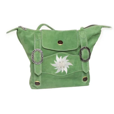 Handväska (Grön) från Lammberg Skinn, Polyester