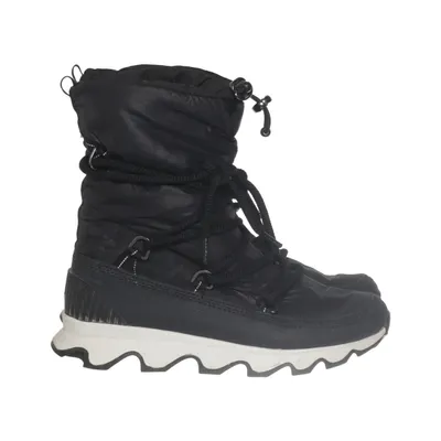 Ankle boots (Black, White) from Sorel Faux fur