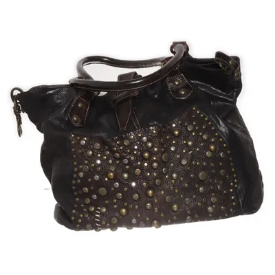 Handväska (Svart, Brun, Silverfärgad) från Campomaggi