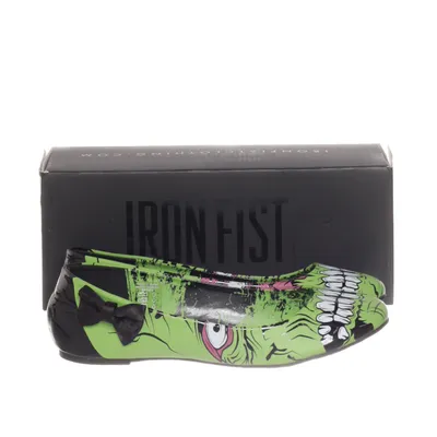 Ballet flats (Green, Multicolored) from Iron Fist
