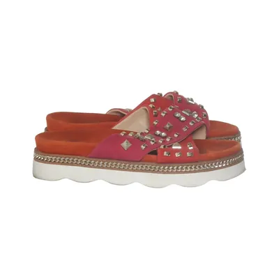Slip-ins (Oranje, Roze, Meerkleurig) van Alma en Pena Leer