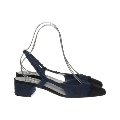 Mules (Blue, Black) from Festa Leather