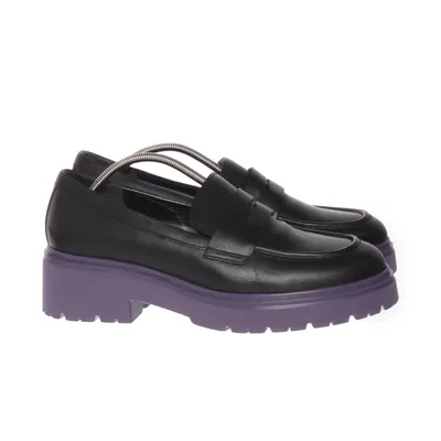 Loafers (Zwart) van Gabor Leer