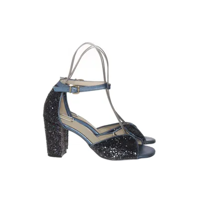 High heel sandals (Blue, Multicolored) from KMB