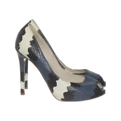 Pumps (Blue, White, Black) from MAI PIÙ SENZA Leather
