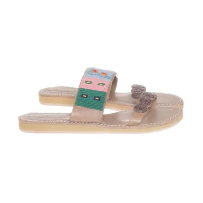 Slip-ins (Beige, Brown, Multicolored) from Laidback London