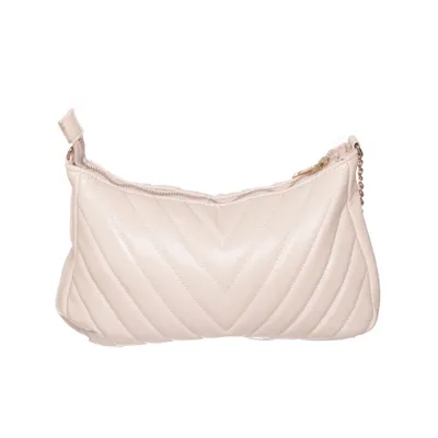 Axelremsväska (Rosa) från Glitter Polyester, Polyuretan