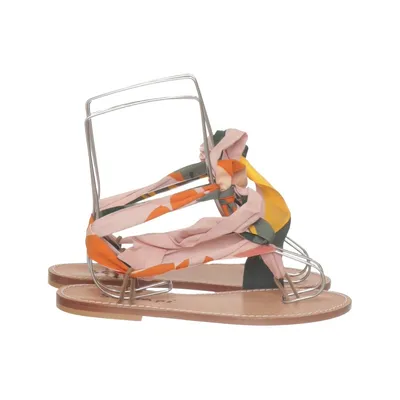 Sandalen (Beige, Meerkleurig) van Scampi Leer