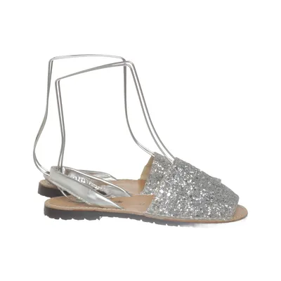 Sandals (Silver) from Menorquina Leather