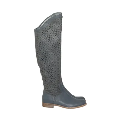 Boots (Gray) from Progetto Leather