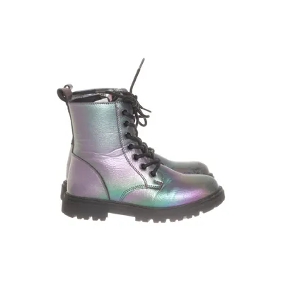 Laced boots (Gray, Multicolored) from Nelson Leather