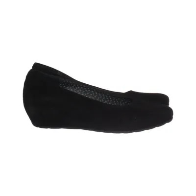 Chaussure compensées (Noir) de Wolky Cuir, Daim