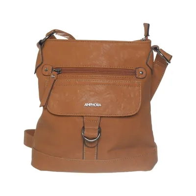 Shoulder-bag (Brown) from Amphora Polyester