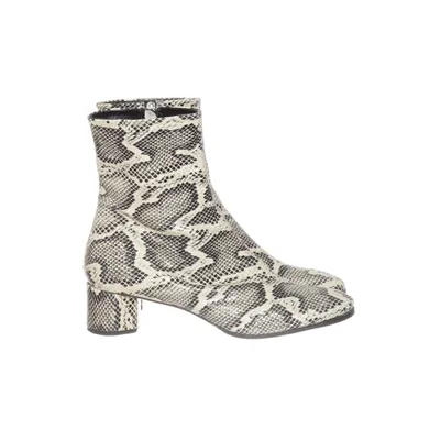 Bottes à talons (Beige, Gris) de Aeyde