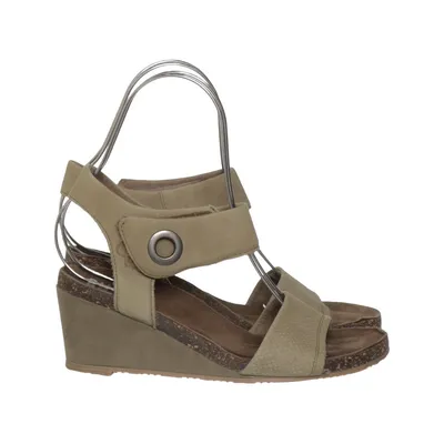 Chaussure compensées (Beige) de Bullboxer Cuir