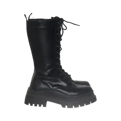Bottes à lacets (Noir) de Truffle Collection