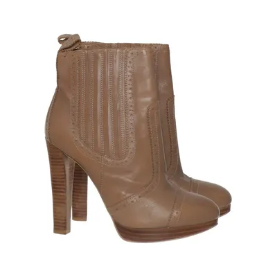 Heeled boots (Beige) from Wittner