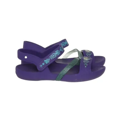 Sandals (Purple, Turquoise) from Crocs Polyurethane