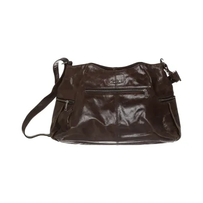 Shoulder-bag (Brown) from Adax Leather