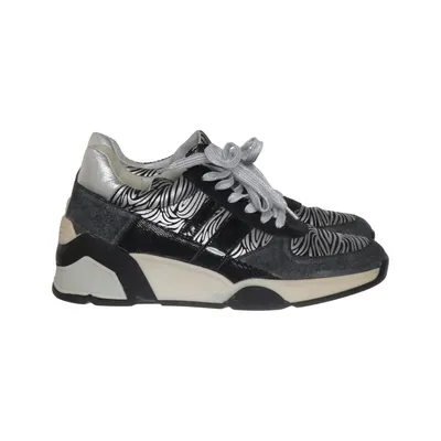 Trainers (Black, Silver, Multicolored) from SPM Leather