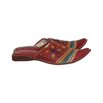 Slip-ins (Rood, Meerkleurig) van Vrai Cuir Leer