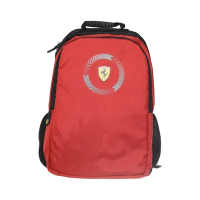 Rugzak (Rood, Zwart) van Ferrari Polyester, Polyurethaan