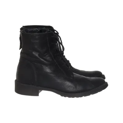 Laced boots (Black) from D for Dasia Leather